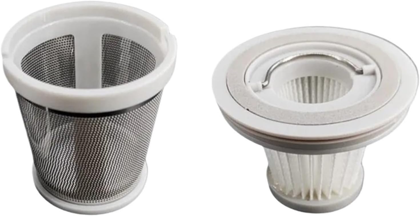 Stainless Steel Filter Parts Replacement，Compatible For Xiaomi，SSXCQ01XY Cartridge Handheld Vacuum Cleaner Accessories(1set)