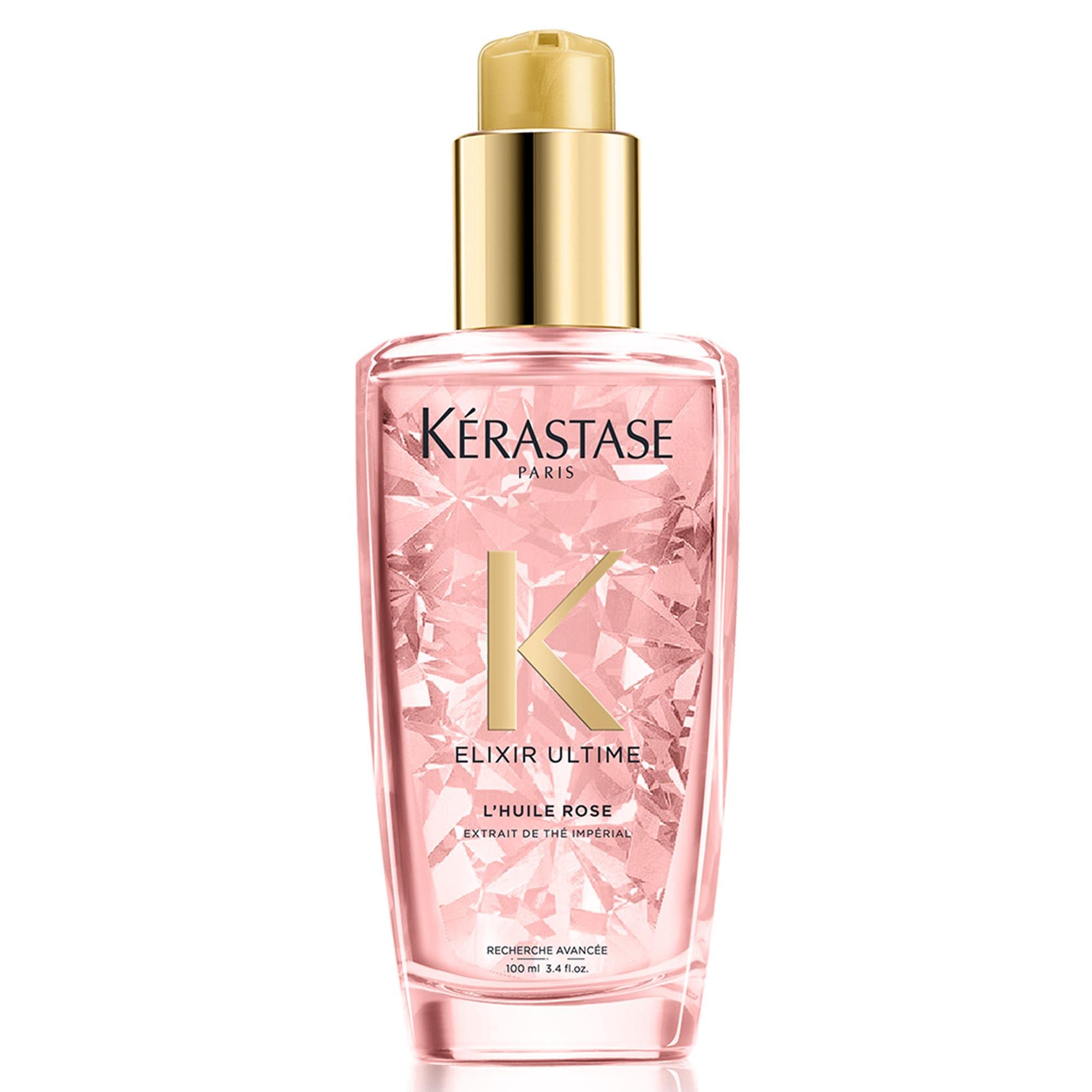 Kérastase Pflegendes Haaröl für coloriertes Haar, Glättend und farbintensivierend, Huile Rose Elixir Ultime