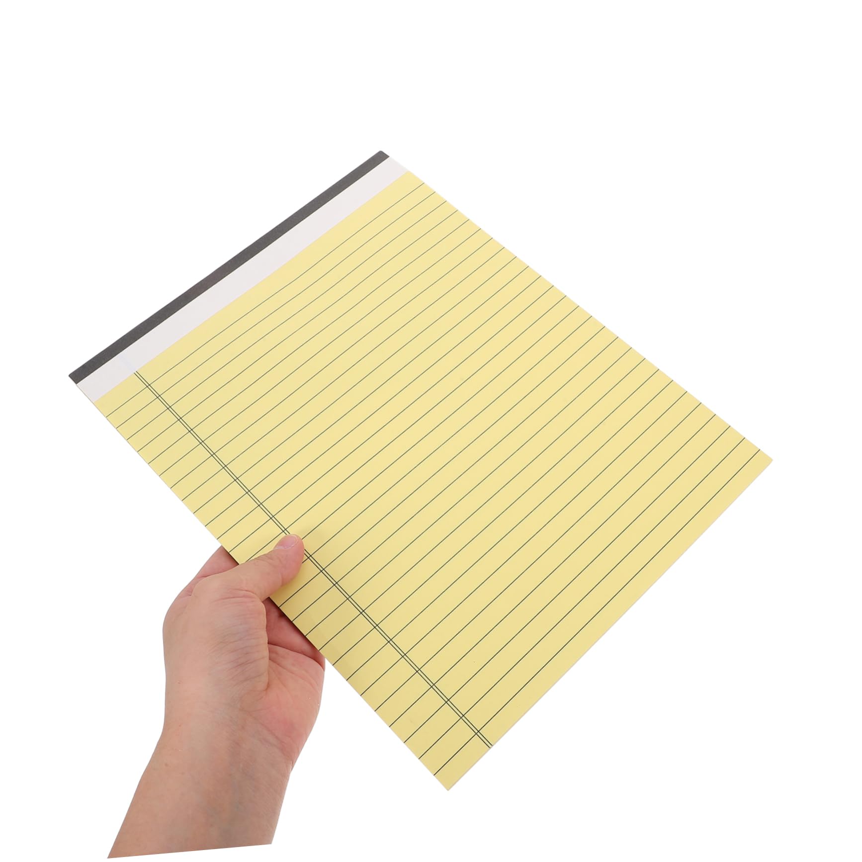 Blocco Note Legale Riduce Sprechi 30 Pagine Doppia Faccia Giallo 10 Pezzi Materiale Carta Ecologico per Prendere Appunti e Attività Quotidiane