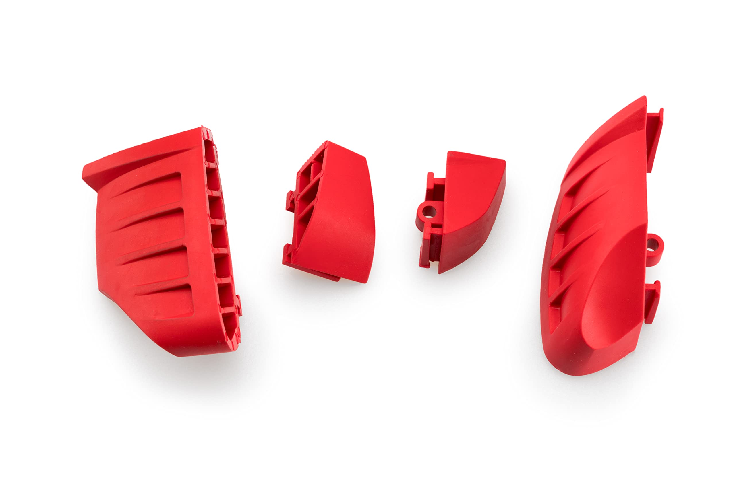 Puig 20872R Spares Rubber Sets Pro 2.0 Frame Sliders Red
