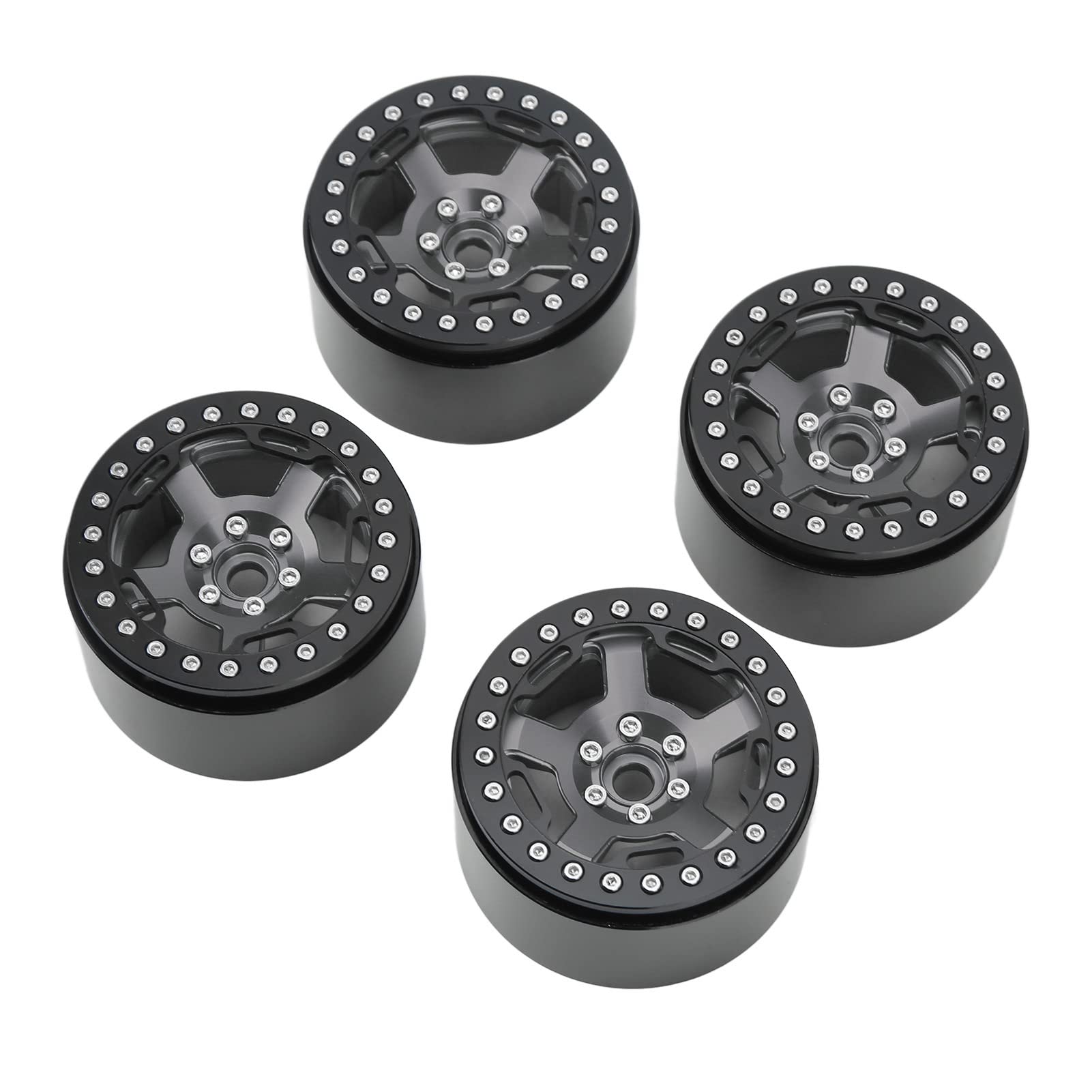 2,2-calowa piasta koła 1/10 RC piasta koła uniwersalna obróbka CNC wysoka odporność na zużycie piasty ze stopu aluminium ze stopu aluminium dla Traxxas Defender Axial SCX10 SCX10 (Koloru)