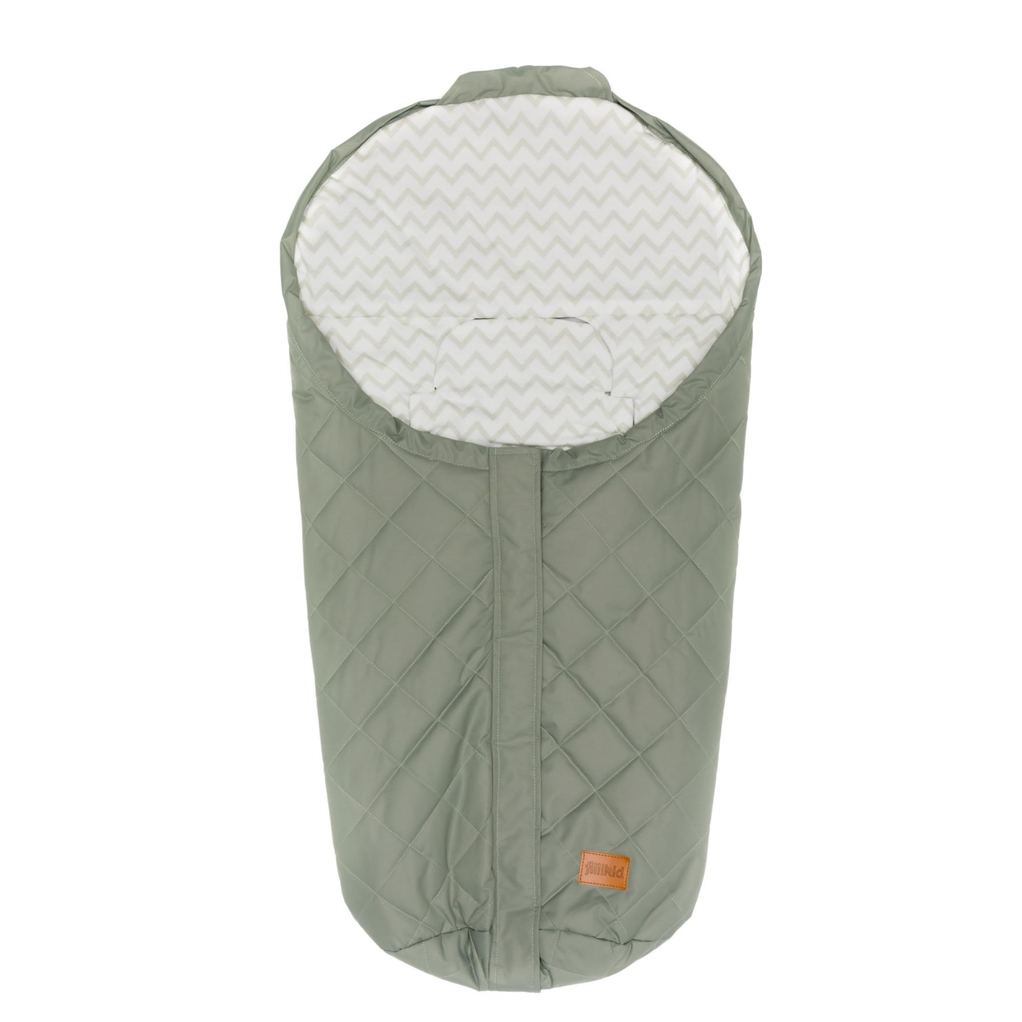 Fillikid Sommerfußsack Light Small Exclusiv/Baby Fußsack 80x40cm / Fußsack Gruppe 0+ für Babyschale Kinderwagenwanne Tragetasche/Universal Kinder Fußsack ab Geburt waschbar