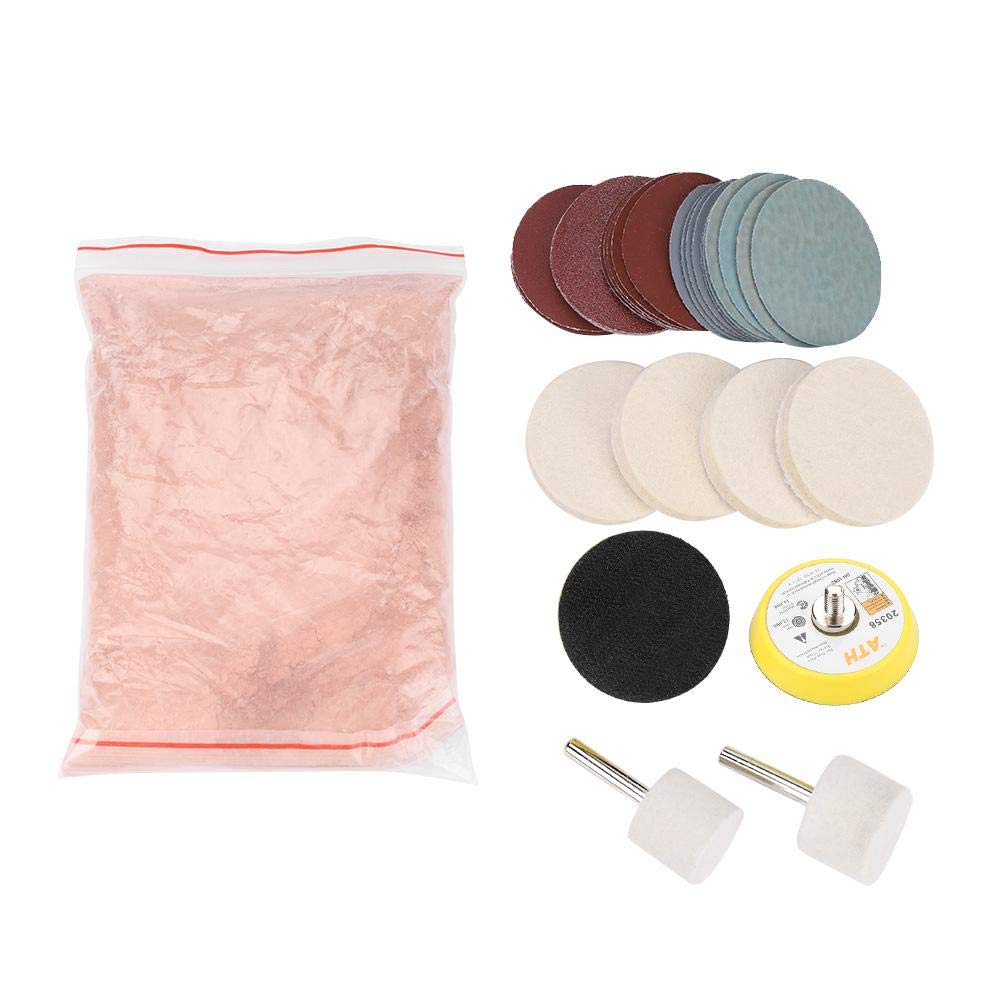 Cerium Oxide Glass Polishing Kit, Glass Scratch Removal Kit