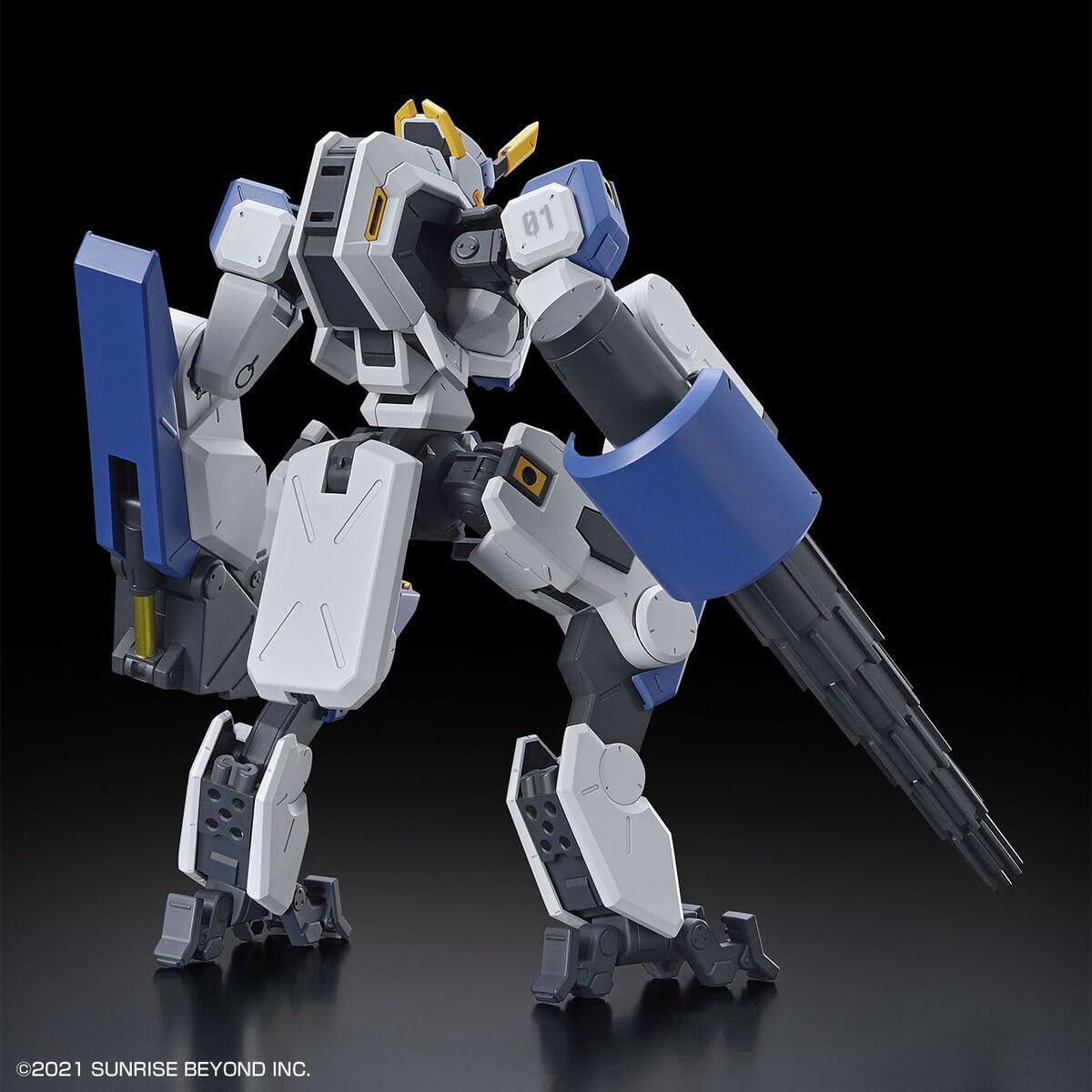 BANDAI Spirits AMAIM – HG 1/72 MAILeS Byakuchi (Drill & Claw Arm) – Model Kit