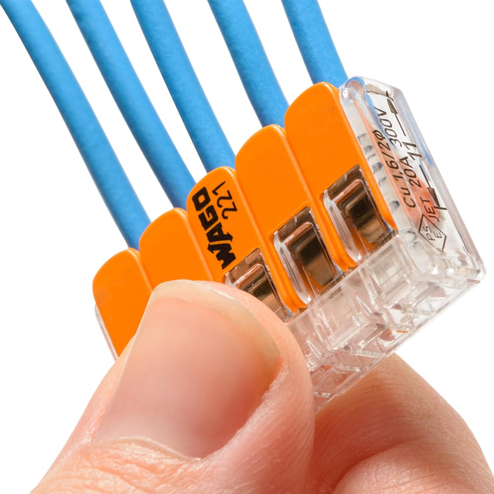 Boîte de 50 bornes de connexion automatique S221-5 entrées