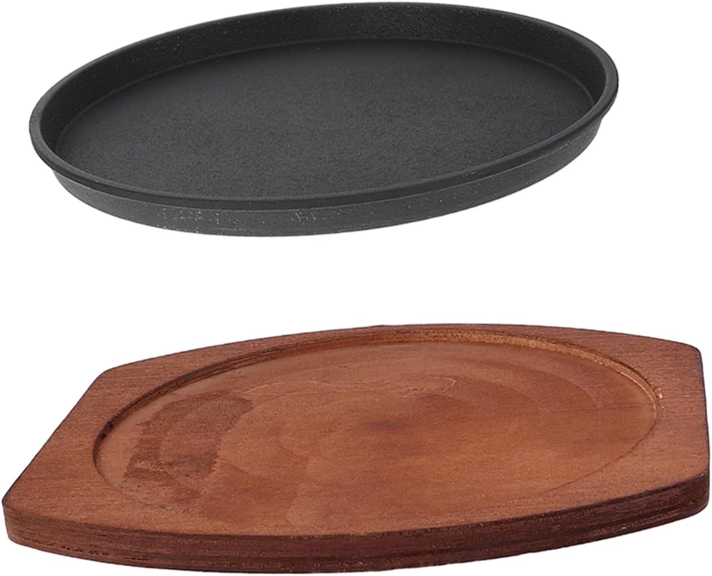 Iron Non Stick Bbq Stovetop Grill Pan for Induction Cooker Thickened Steak Skillet Plate for Home and Outdoor Camping Iron Grill Tray for Sausages and Vegetables