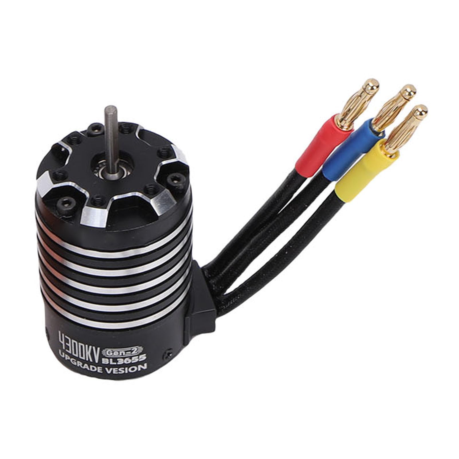 AMONIDA Wysokowydajny Silnik Bezszczotkowy 4300 KV i Zestaw Combo 60 A ESC do Pojazdów RC 1/10 1/12 Lekki i Wydajny