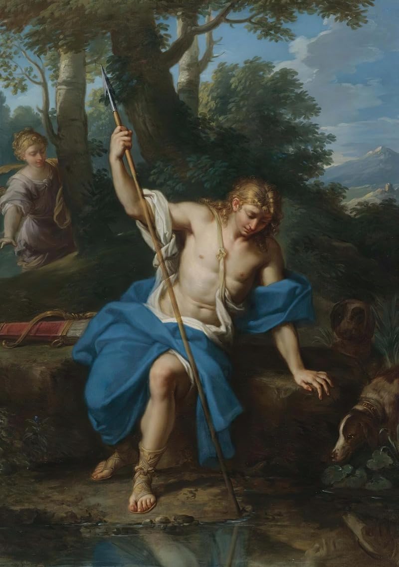 Narcissus And Echo Poster Print by Placido Costanzi (24 x 36)