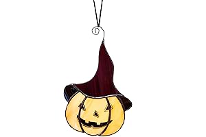 Halloween Stained Glass Window Hangings
