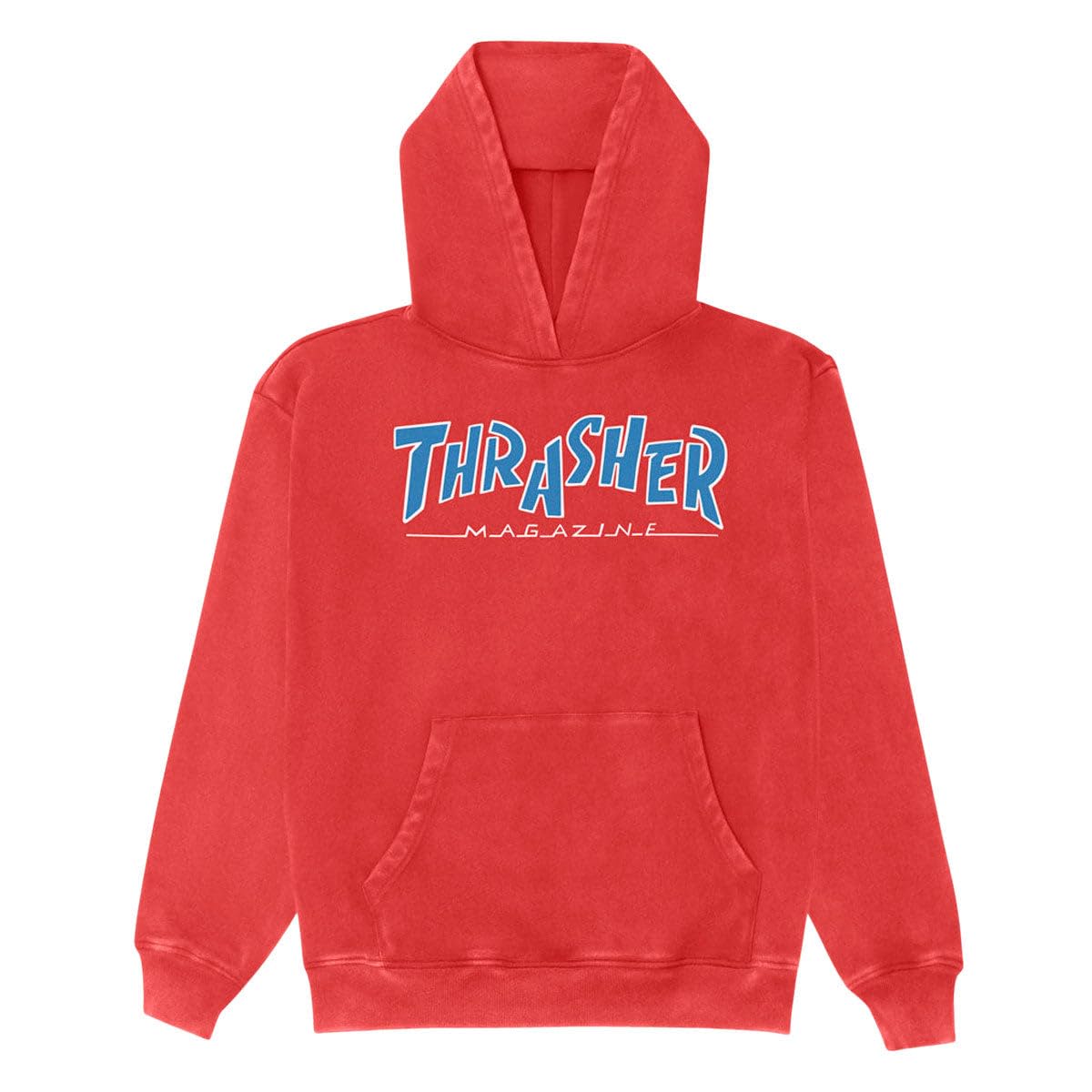 x Parra Mag Vintage Hoodie - Red