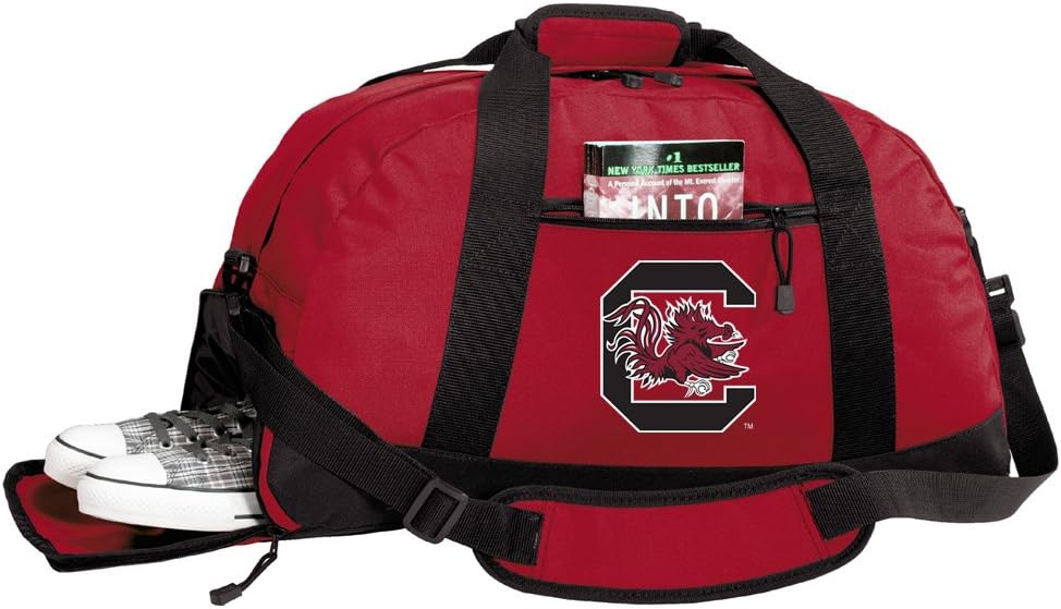 University of South Carolina Duffle Bags - South Carolina Gamecocks Gym Bag w/SHOE POCKETS