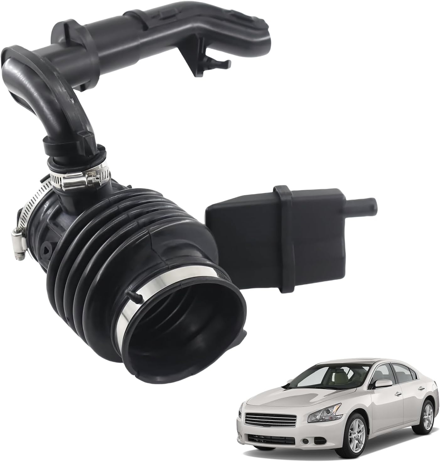 696-169 Engine Air Intake Hose 165769N00C Compatible with 2009 2010 2011 2012 2013 2014 2015 Nissan Maxima 3.5L-V6