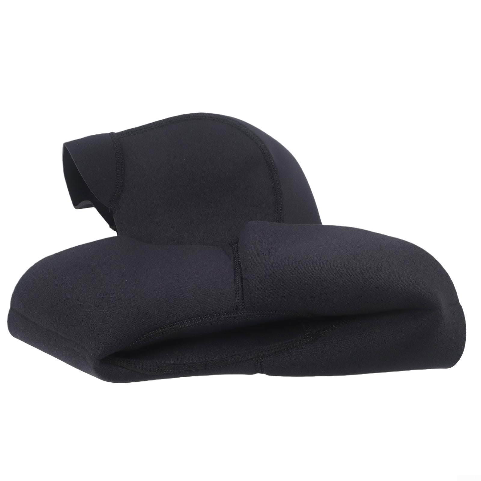 Capucha de neopreno de 3 mm con costuras planas para cabeza de traje negro