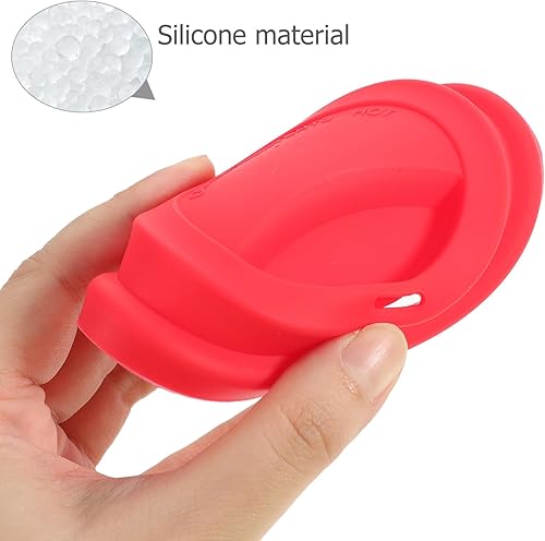 Miniatura 8 de 12 tapas de silicona para tazas al aire libre, tapas de taza de café, tapa de repuesto a prueba de fugas, vasos a prueba de fugas, tapa de botella