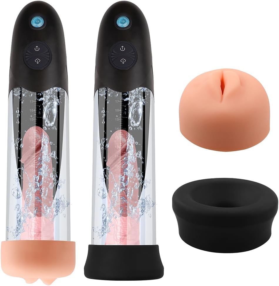 3-in-1 Water Spa Massage Electric Penis Pump CG30694