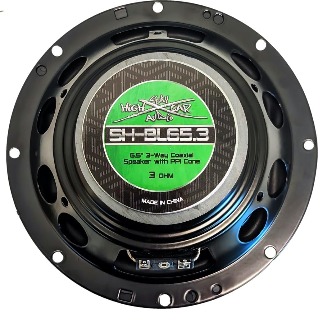 Sky High Car Audio BL65.3 6.5" Coaxial 3 Ohms (Pair)