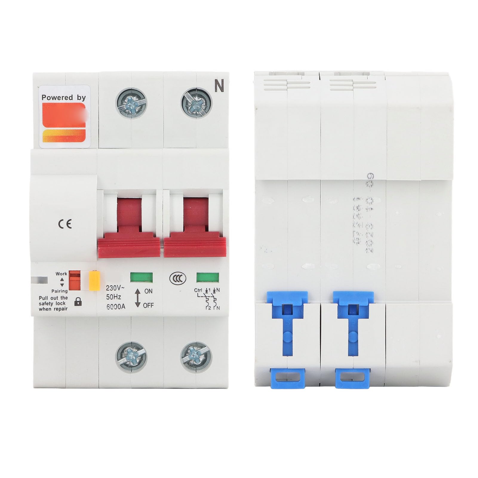 Interruptor Automático WiFi 230V 2 Polos, Reconexión Automática,