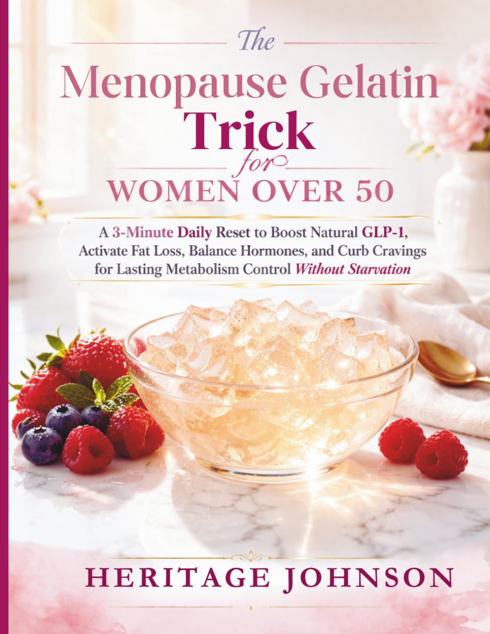THE MENOPAUSE GELATIN TRICK FOR WOMEN OVER 50: A 3-Minute Daily Reset to Boost Natural GLP-1, Activate Fat Loss, Balance Hormones, and Curb Cravings for Lasting Metabolism Control Without Starvation