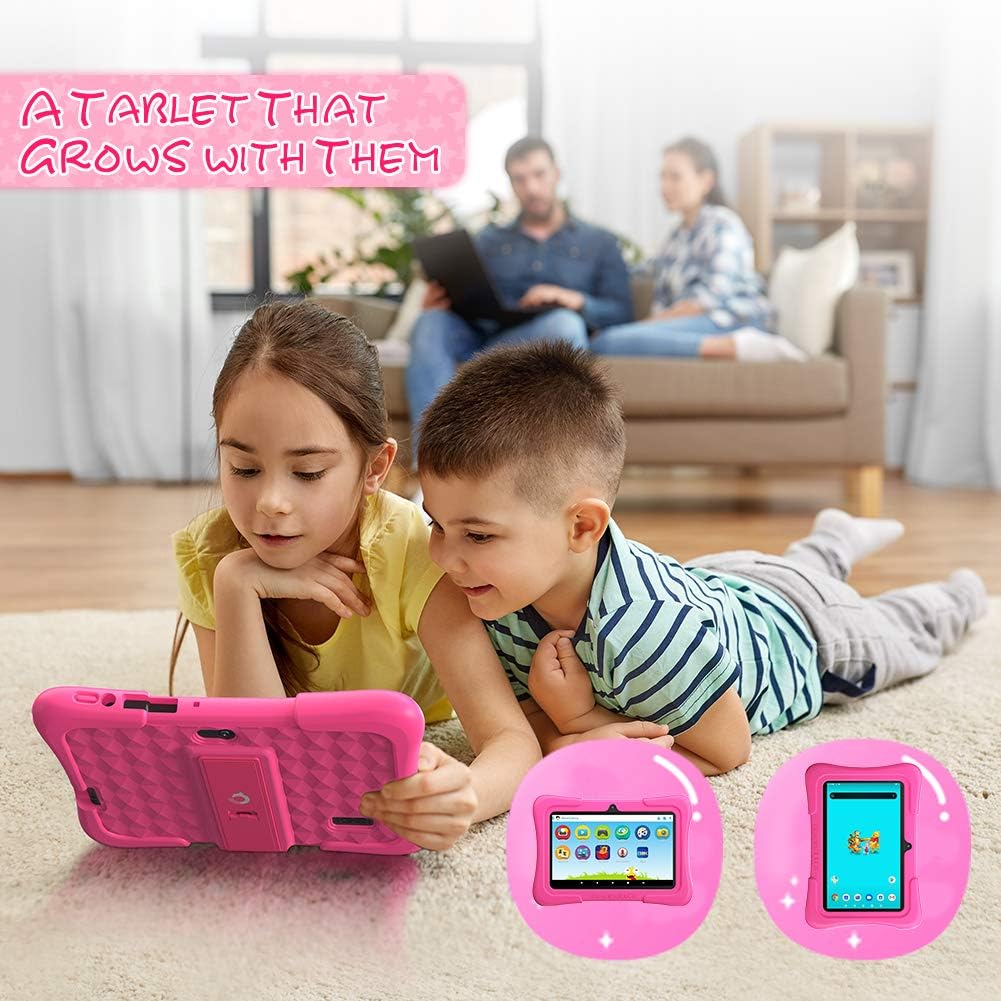 Free Shipping 🛒 Dragon Touch Y88X Pro 7 inch Kids Tablets, 2GB RAM 16GB ROM, Android 9.0 Tablet, Kidoz Pre-Installed with Kid-Proof Case (Pink) Review Product Dragon Touch Y88X Pro 7 inch Kids Tablets, 2GB RAM 16GB ROM, Android 9.0 Tablet, Kidoz Pre-Installed with Kid-Proof Case (Pink)