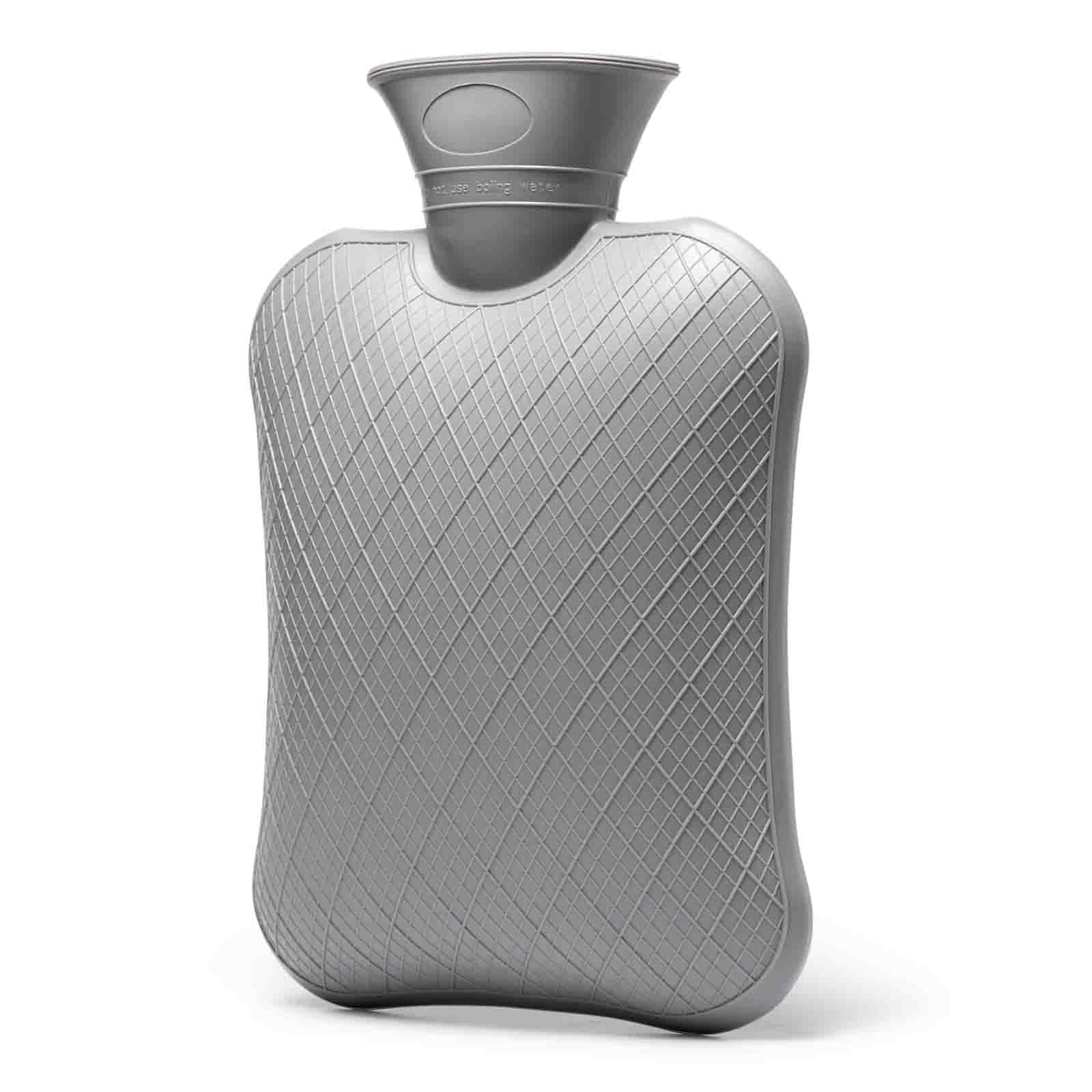 FORICOM Hot Water Bottles for Pain Relief,Muscles, Back, Neck, Shoulder,Feet,Tummy. Warm Water Bottle,Hot Water Bag for Back Pain, Heating Pad 2Liter, Non Toxic and Rubber, Hot and Cold Therapy