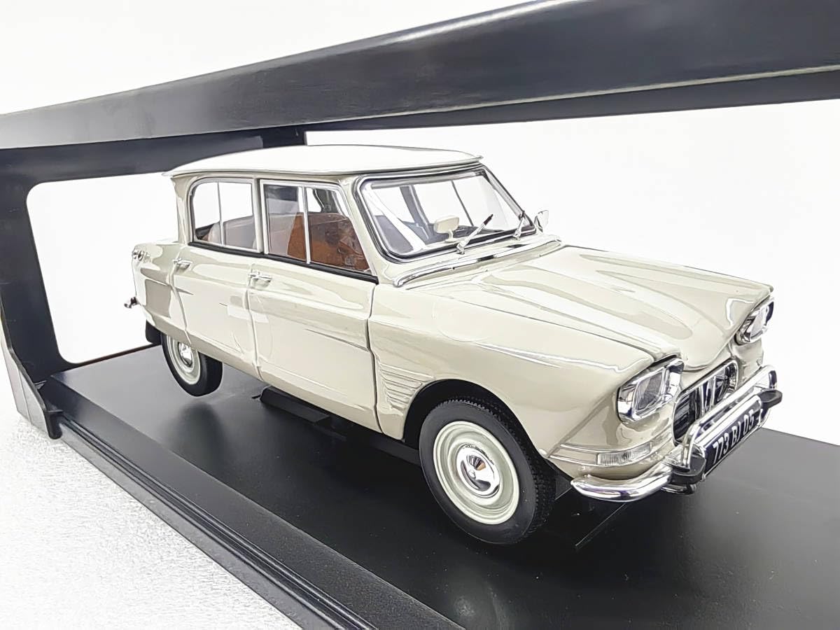 ノレブ　シトロエンアミ６　1/18 ノレブ 1/18 シトロエン アミ 6 1965 クリーム 開閉 Norev 1:18