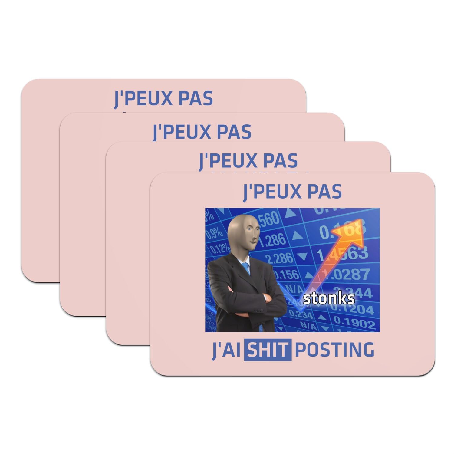 Sets de table humour geek pour repas décontractés entre amis