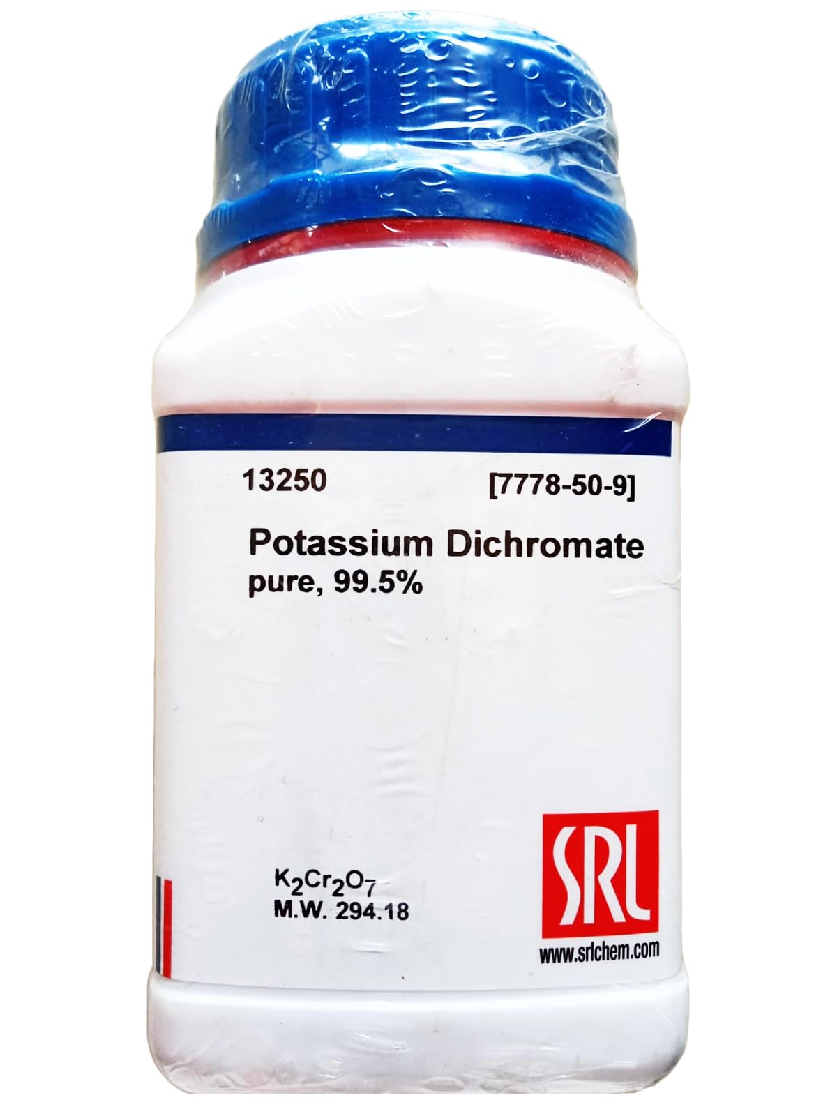 See full amazon price history chart for SRL Potassium Dichromate pure, 99.5%, 500Gm (Crystalline powder), CAS : 7778-50-9, Molecular Formula : K2Cr2O7,Storage: Room Temperature, Shelf Life: 60 Months for laboratory use SRL Potassium Dichromate pure, 99.5%, 500Gm (Crystalline powder), CAS : 7778-50-9, Molecular Formula : K2Cr2O7,Storage: Room Temperature, Shelf Life: 60 Months for laboratory use (B0CVFLQLL9) Amazon Price History, Amazon Price Tracker