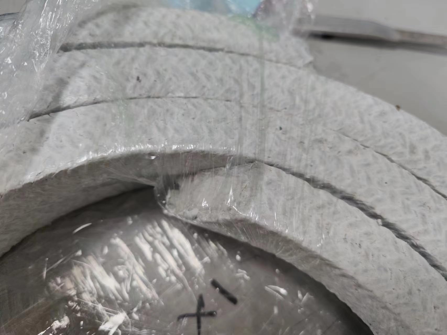 Guarnizione premistoppa senza amianto Heart - Guarnizione industriale impregnata di olio PTFE - 5 metri for pompe, valvole e condutture(8mm*8mm)