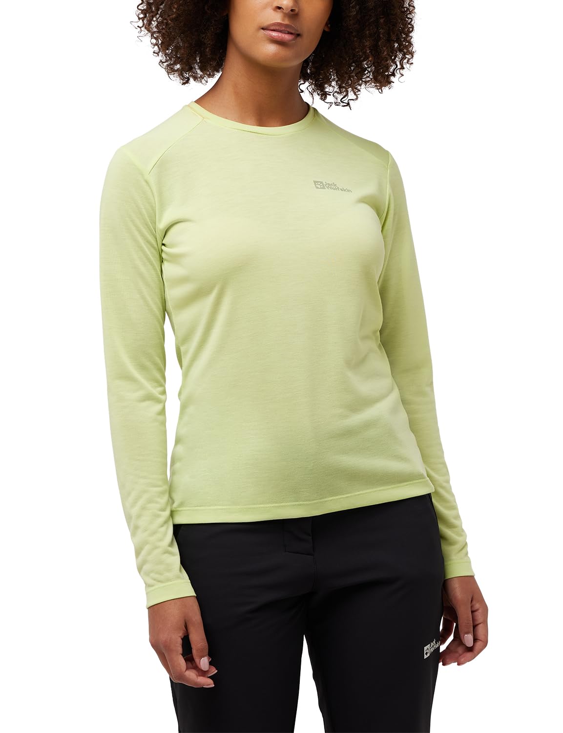 Jack Wolfskin Damen Vonnan Ls T W T-Shirt (1er Pack)
