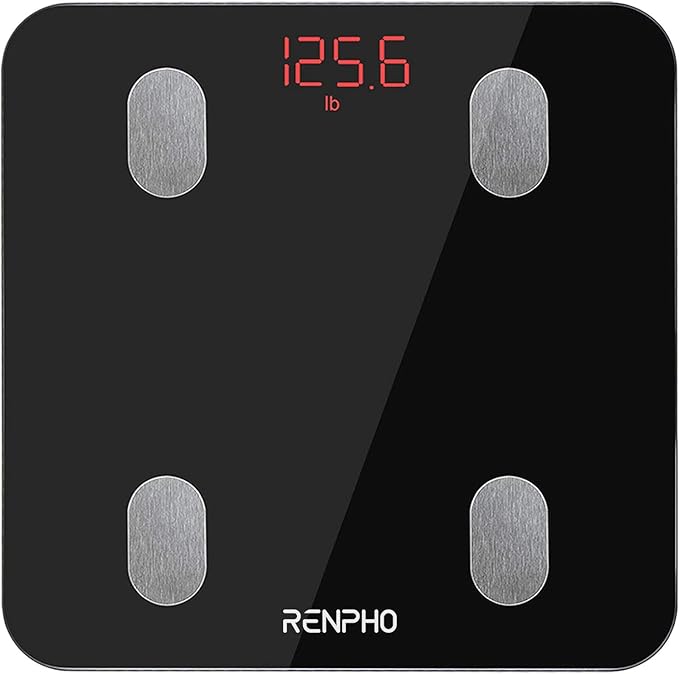 RENPHO Bluetooth Body Fat Scale Smart Digital Bathroom Scale Wireless
