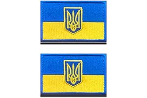 Ukrainian Crest Shoulder Combat Military Morale Flag Patch