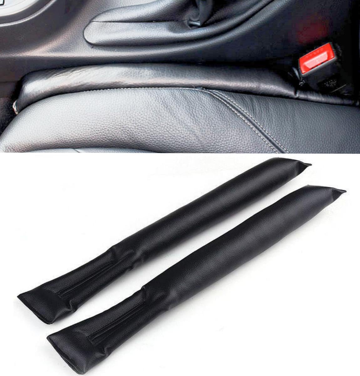 VAPORVERSE 2 Pcs Car Seat Gap Filler for Chevrolet Orlando 2011-, Premium Console Drop Blocker Crevice Pad Auto Interior Accessories Protective Kit,Black