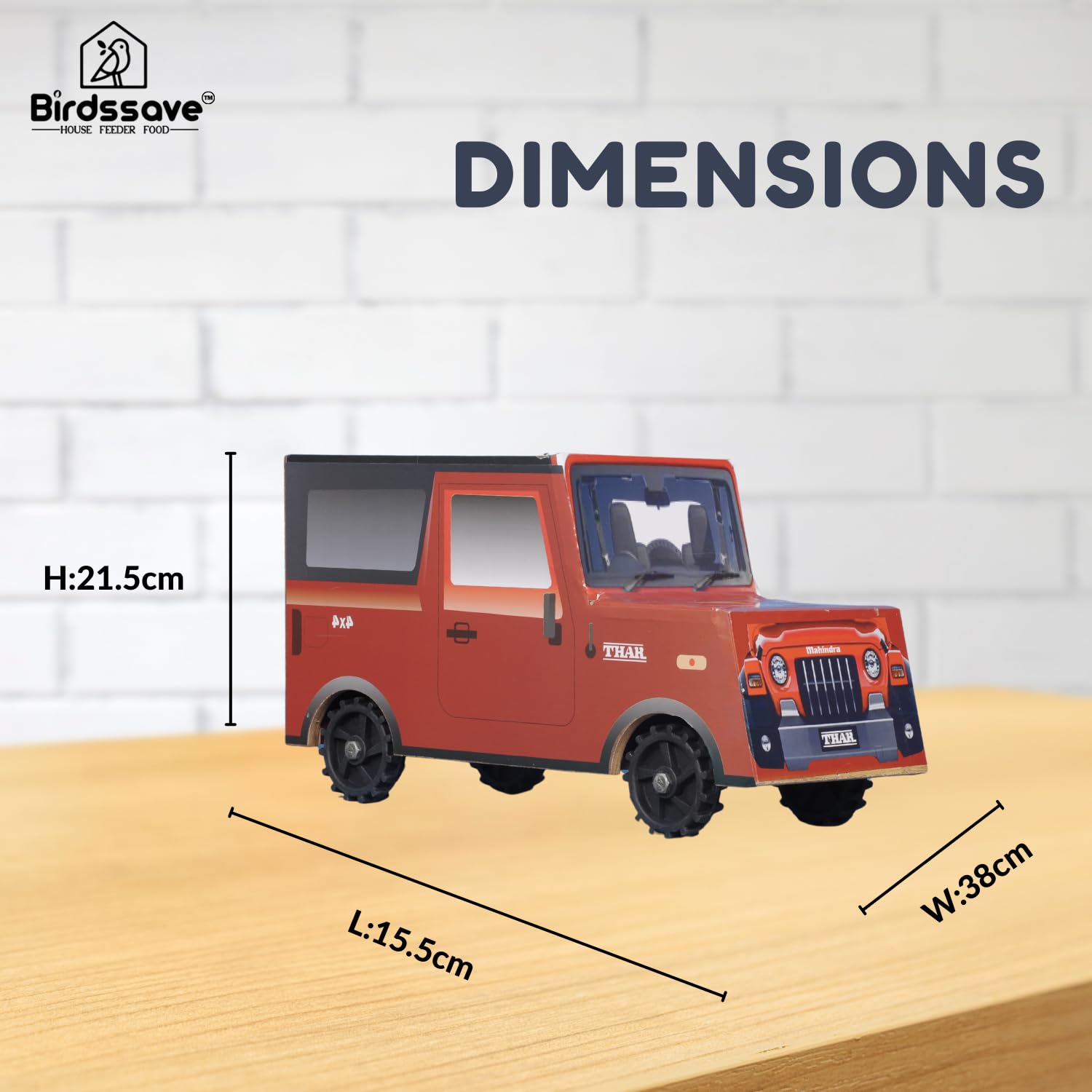 DJ Thar Dj Toy Dj Truck & Speakar With Multi Disco LED Light KidsFun With Endless Possidilities& Wooden Material With Bluetooth USB & Aux Cable Support Car Model Kit, Educational Toy and Gift for Kids 2