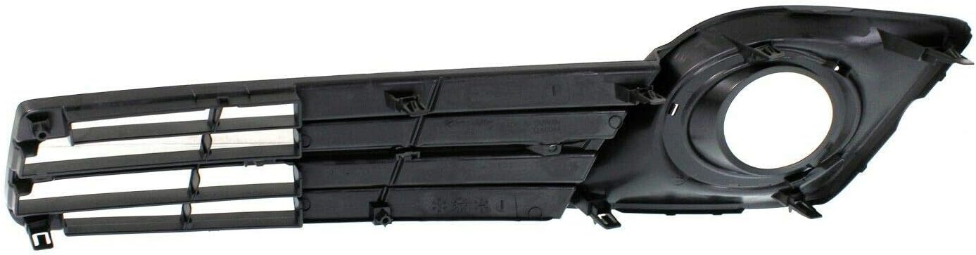 DAT AUTO PARTS Front Left Driver Side Bumper Insert Fog Light Bezel Molding Cover Grille Trim Replacement for 2012-2014 Toyota Camry SE Black Textured Plastic TO1039149 5212706290