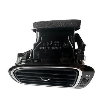 6RD819703 6RD819704 Piano Paint Black Left Right Dashboard A/C Outlet Vent Compatible For VW Polo 2014-2018 6R0 819 703 6R0 819 704(LEFT)
