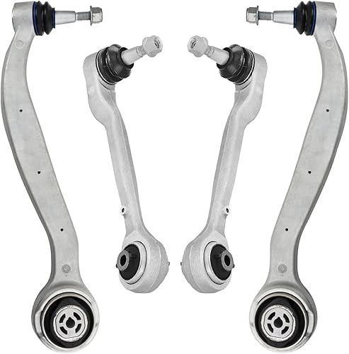 Miniatura 175 de Detroit Axle - Kit de brazos de control delanteros de 4 piezas para Nissan Cube 2009-2014, Nissan Versa 2007-2012 2 brazos de control inferiores con