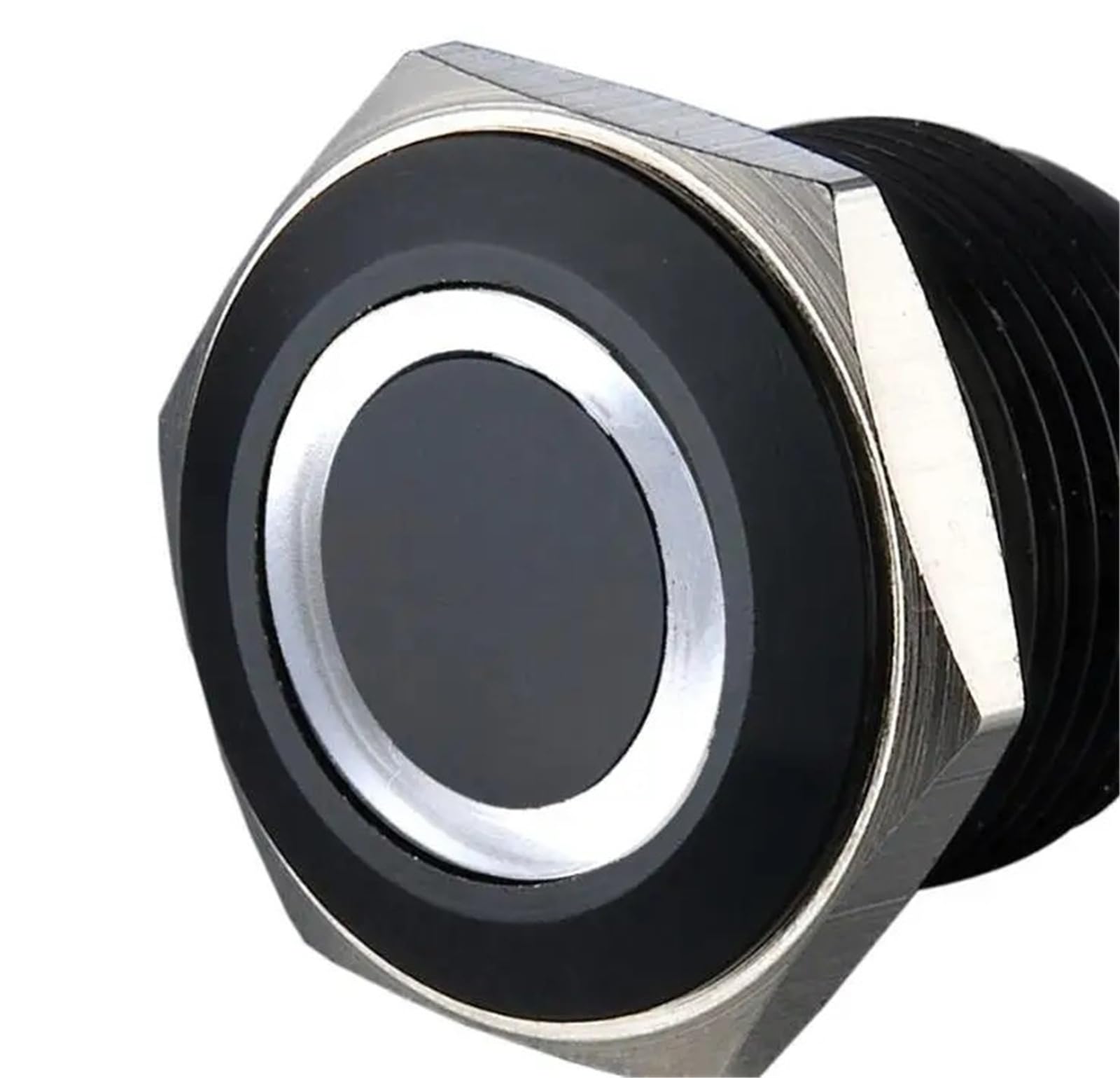 Interruptor de 19mm iluminación 3V aluminio ideal para salpicadero y domótica 4