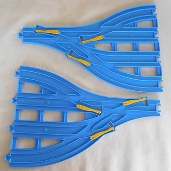 Amazon | 中古プラレール4分岐4車線ポイントレールL・Rレール