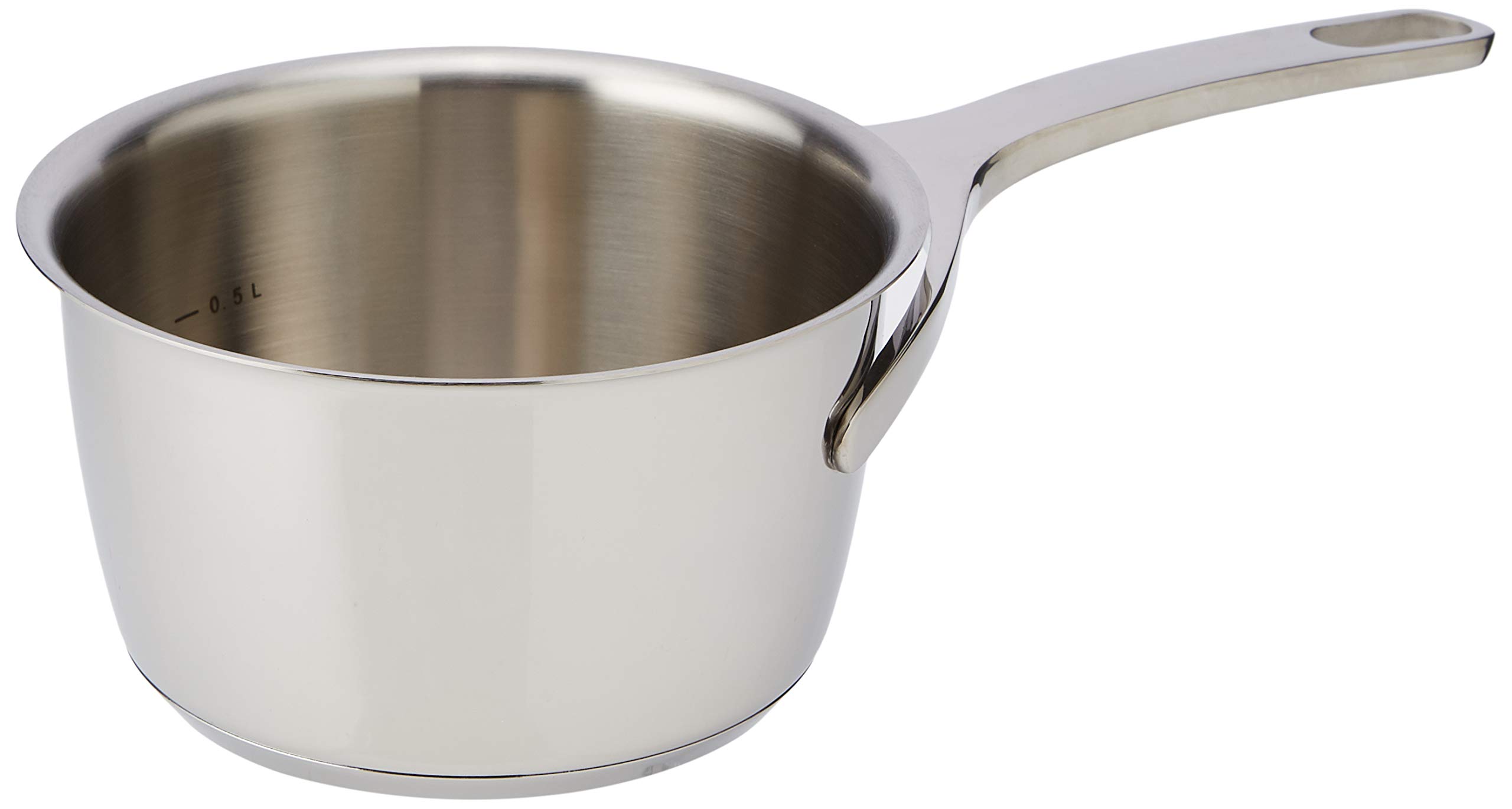 Casseruola Giannini Kuoka 3,1 Litri Acciaio Inox - Ø 20 Cm, Adatta A Induzione, Design Impilabile Salva Spazio