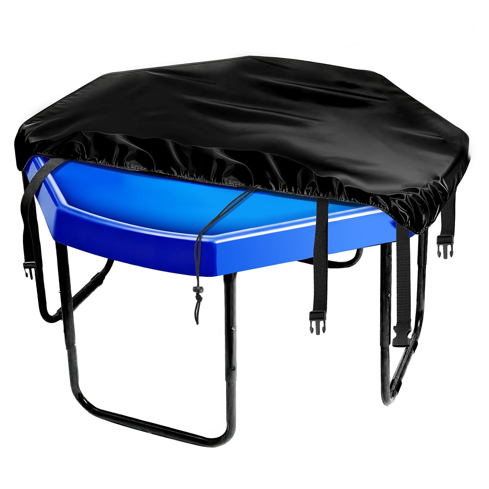 Lytari Tuff Tray Cover 100x100x10cm Waterproof Windproof Anti Mould Resistant Lightweight Outdoor Toys Cover Kids Toys Table Covers with Elastic Edges and Buckle Universal Fit for Any Tuff Tray Size