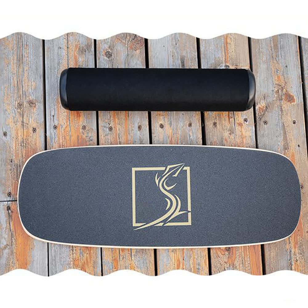Deska do ćwiczeń z rolką, drewniana deska do balansowania, do surfingu, snowboardu, narciarstwa, jazdy na deskorolce