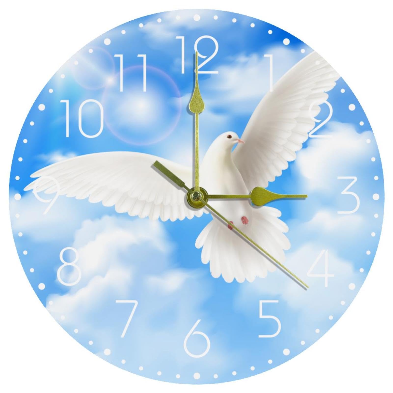Horloge murale pour salle de bain et cuisine étanche à l'humidité