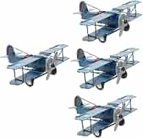 ヴィンテージ 木製 複葉戦闘機 パイロット 飛行機モデル アンティーク 51+Zc2+DxzL.jpg_BO30,255,255,