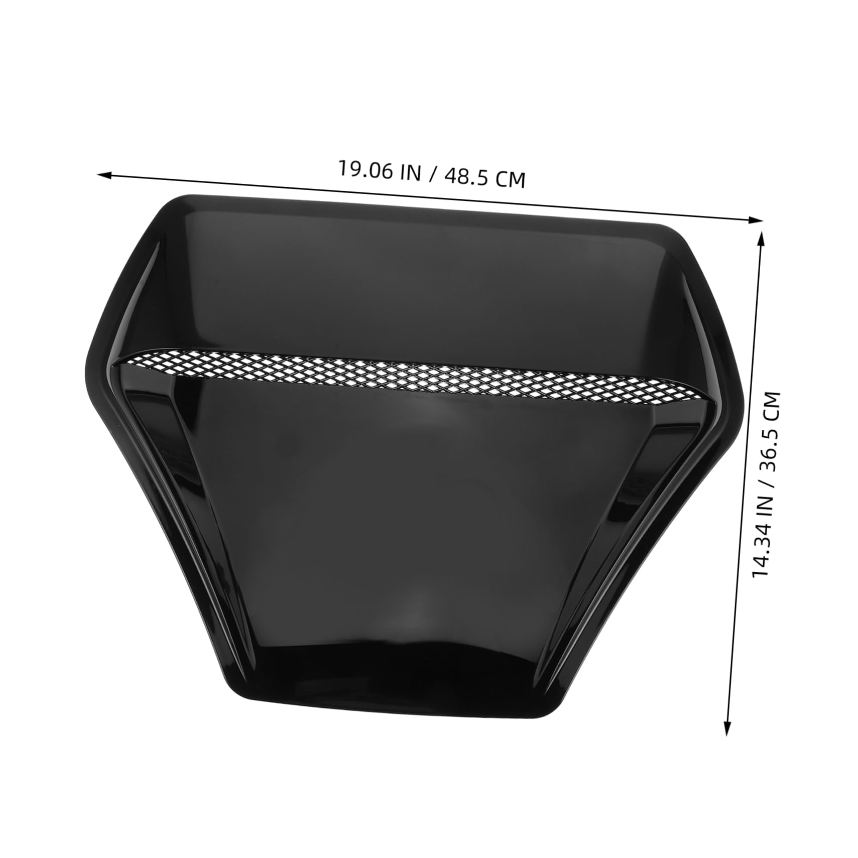 FUNOMOCYA Car Hood Air Vent Cover Stylish Bonnet Vent Trim Engine Protection Optimal Heat Dissipation Car Exterior Accessories Enhance Engine Longevity Unique Look