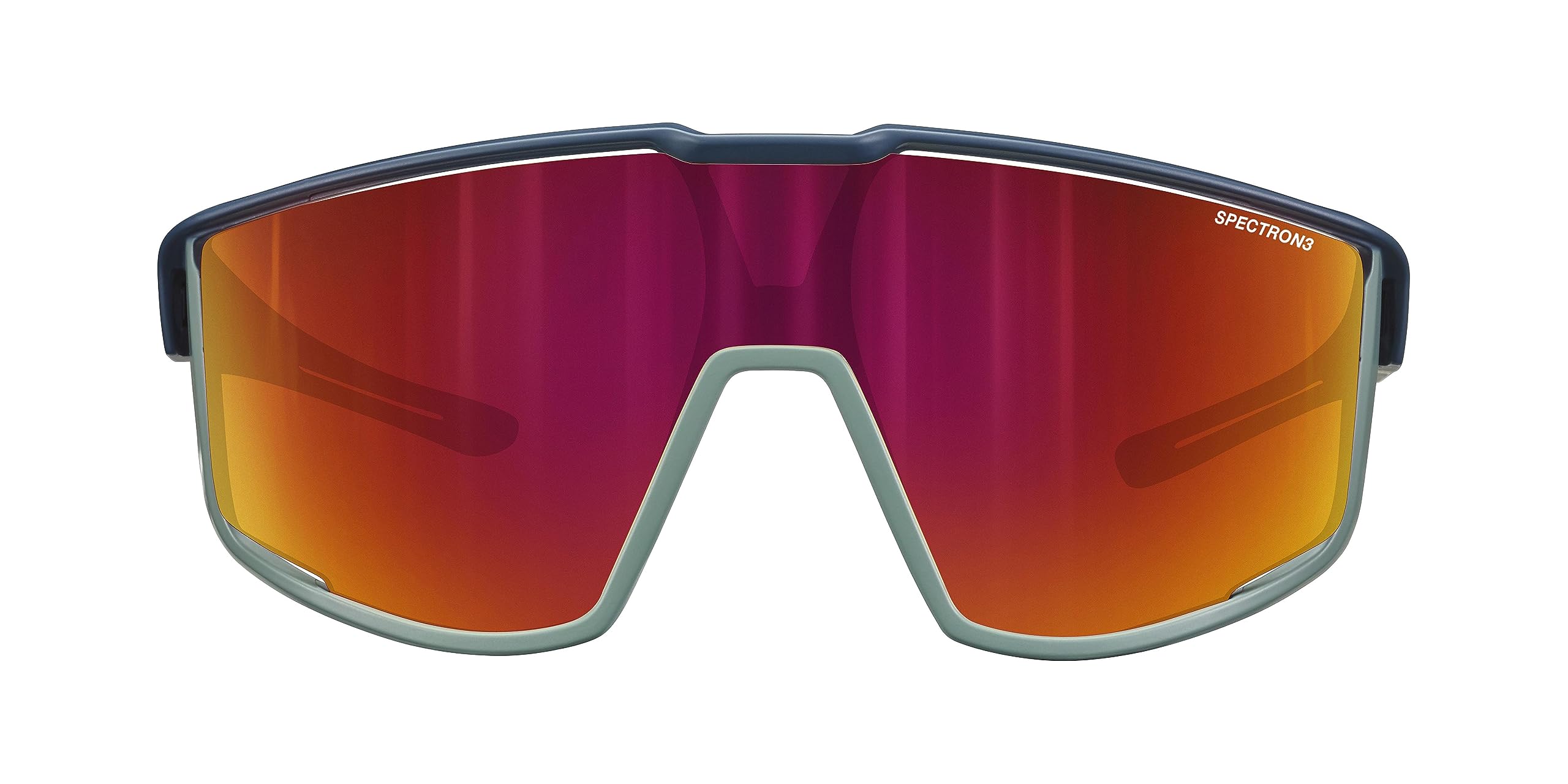 Julbo Okulary przeciwsłoneczne Fury uniseks, ciemnoniebieski/zielony., jeden rozmiar