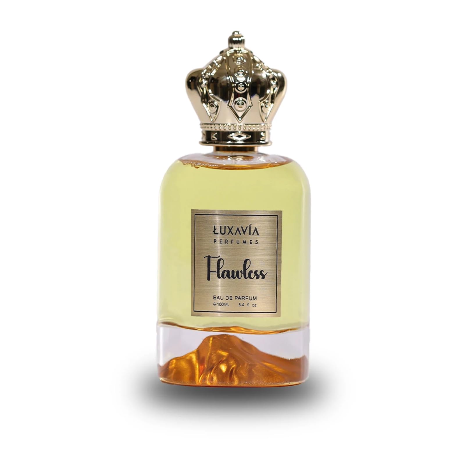 Luxavia Flawless Eau de Parfum for Women, 100ml – Long-Lasting Arabic Perfume with Orange Blossom, Jasmine, and Vanilla Notes