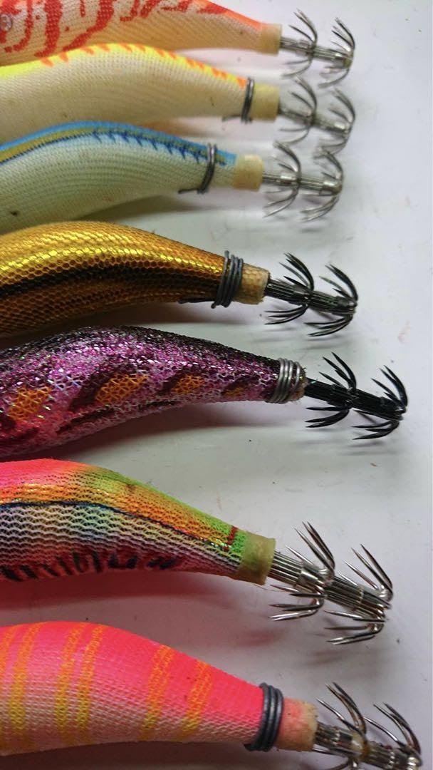 エギ 3.0号 お試しセット 3.0号 エギ 7色 7本 セット イカ釣り エギング 仕掛け