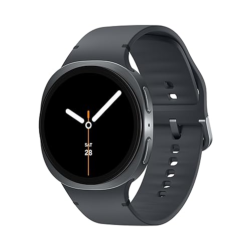 Samsung Galaxy Watch8 (Dark Gray, BT, 44mm) Smartwatch Galaxy AI, Allenatore Personale, Design Resistente agli Urti, Processore 3nm, Monitoraggio Attività Fisica e Sonno, One UI 8 [Versione Italiana]