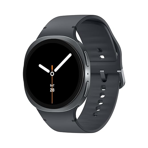 Samsung Galaxy Watch8 (Dark Gray, BT, 40mm) Smartwatch Galaxy AI, Allenatore Personale, Design Resistente agli Urti, Processore 3nm, Monitoraggio Attività Fisica e Sonno, One UI 8 [Versione Italiana]