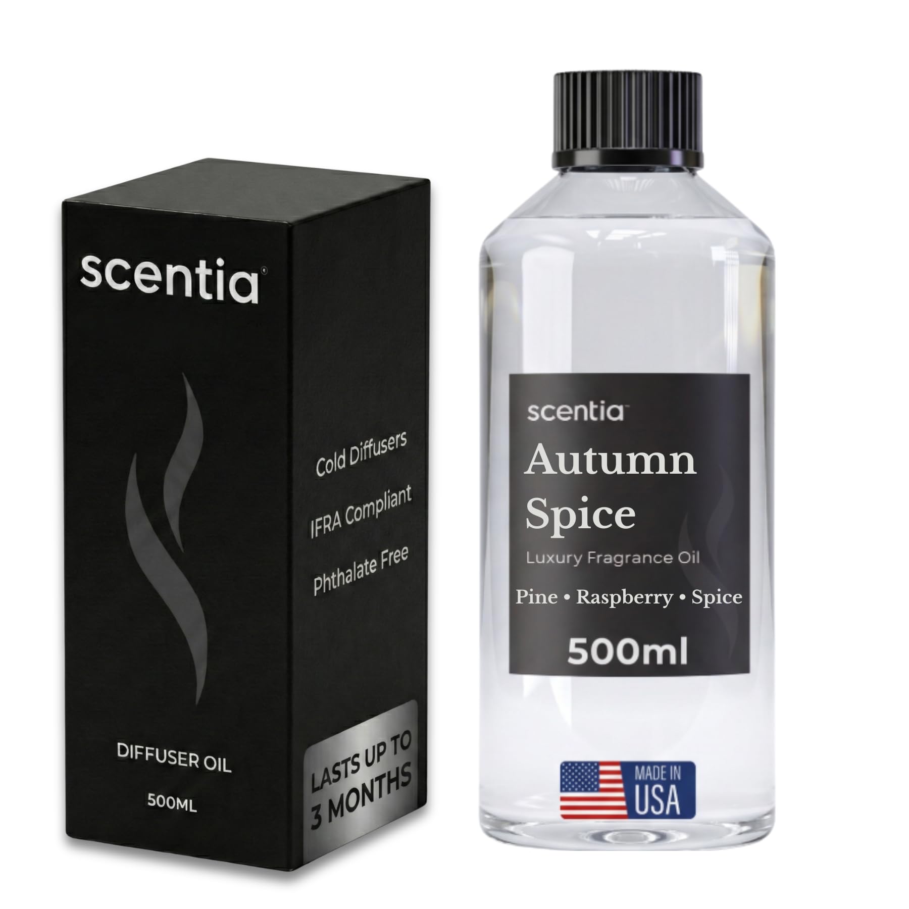 Scentia Autumn Diffuser Oil Fall Collection - Home Fragrance 500 mL